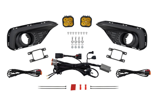 SS3 Add-On Fog Lamp Kit for 2024+ Ford Mustang EcoBoost  Yellow Pro
