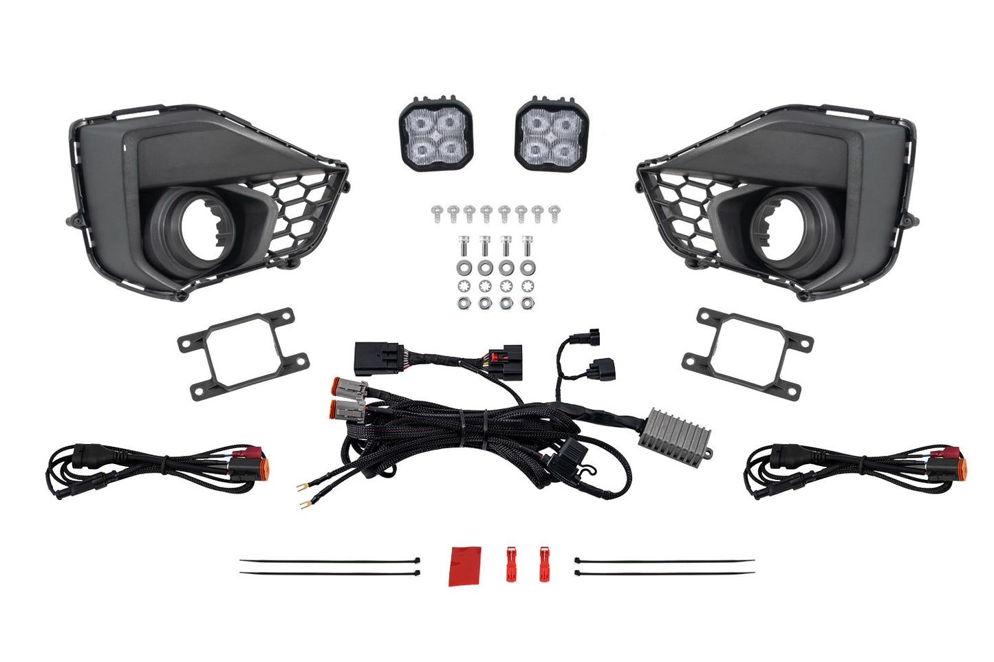 SS3 Add-On Fog Lamp Kit for 2024+ Ford Mustang GT  White Sport