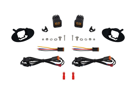 SSC1 Type HA LED Fog Light Kit Yellow SAE Fog