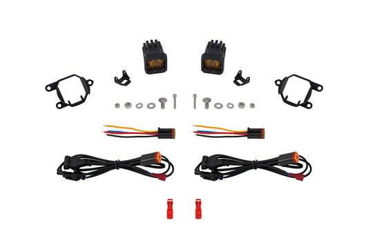 SSC1 Type NSQ LED Fog Light Kit Yellow SAE Fog
