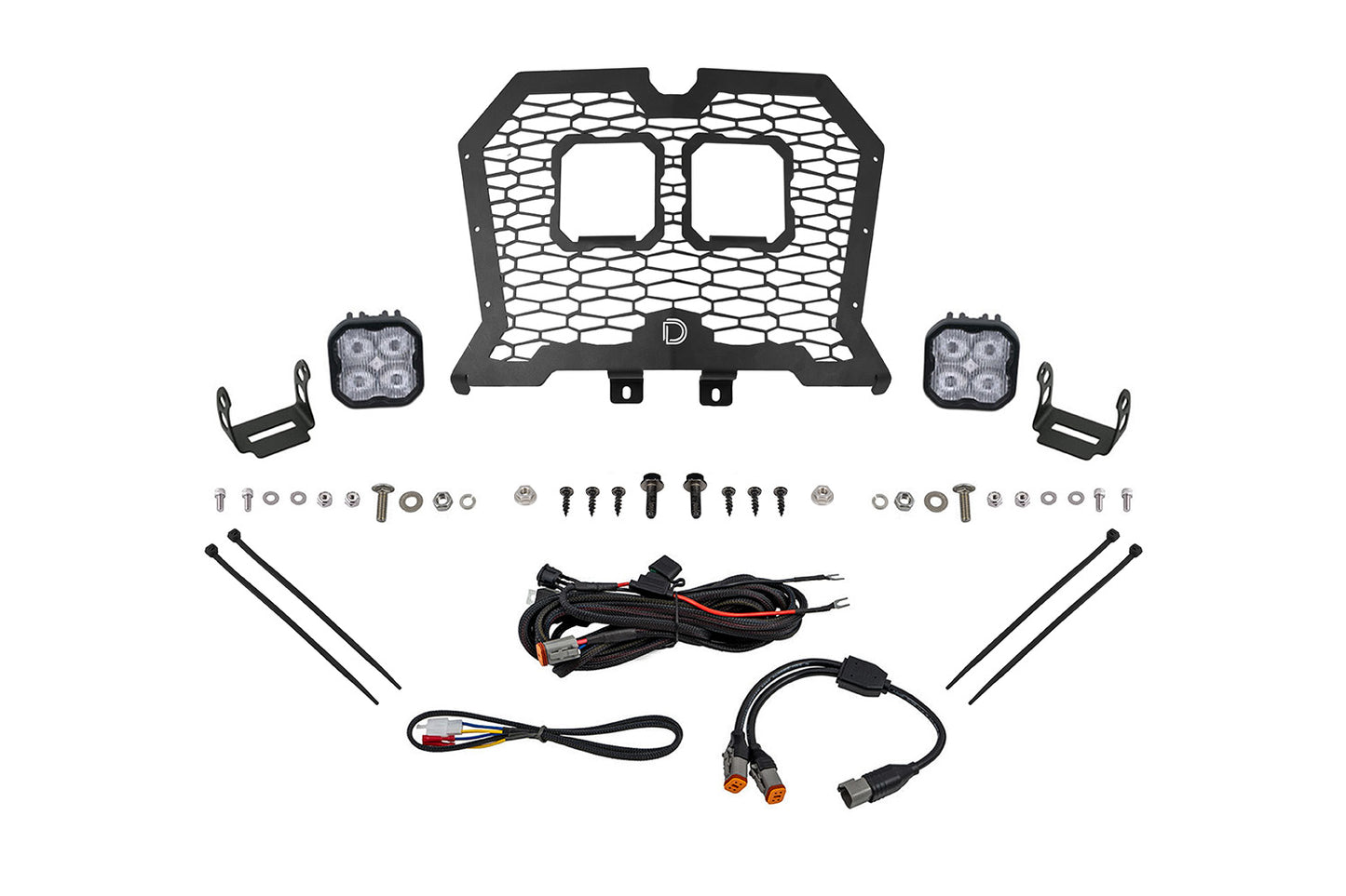Stage Series LED Grille Kit for 2019-2024 Polaris RZR XP  Pro White Fog