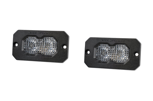C2 2.0 Pro White Flood Flush RBL (pair)