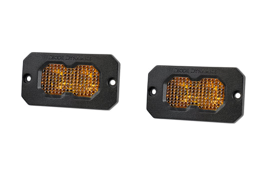 C2 2.0 Max Yellow Flood Flush ABL (pair)