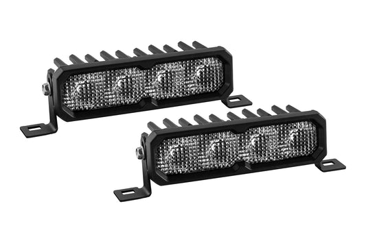 SS6 Sport White Flood Standard RBL (pair)