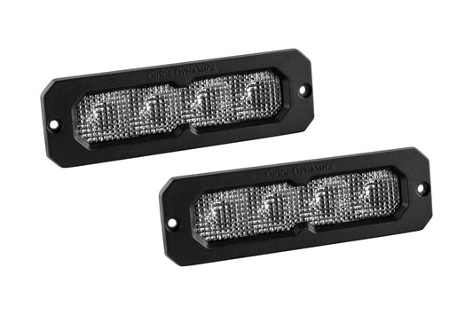 SS6 Sport White Flood Flush RBL (pair)