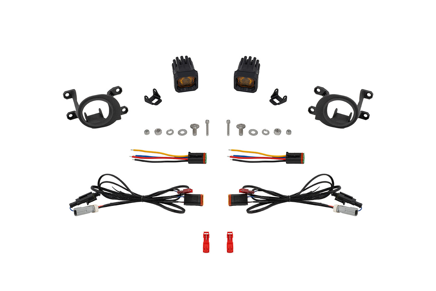 SSC1 Type BM LED Fog Light Kit Yellow SAE Fog