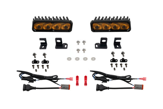 Tacoma 2024 Fog SS6 Max LED Kit Yellow