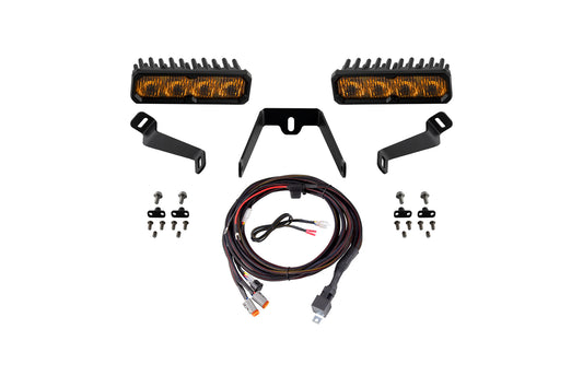 WRX 2015 SS6 Pro LED Kit Yellow Fog