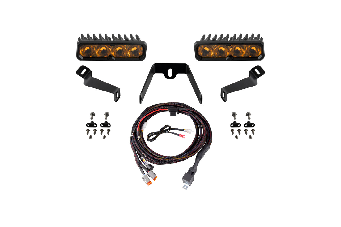WRX 2015 SS6 Max LED Kit Yellow Driving