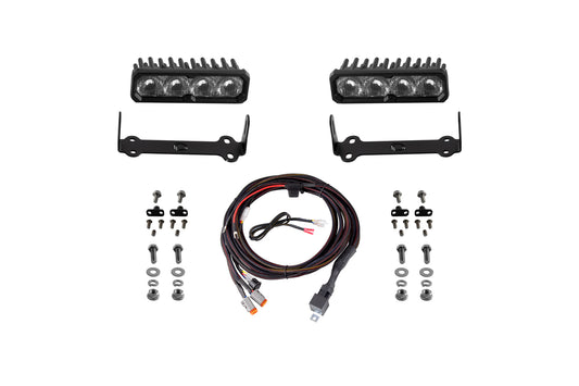 4Runner 2014 SS6 Max LED Kit White Driving