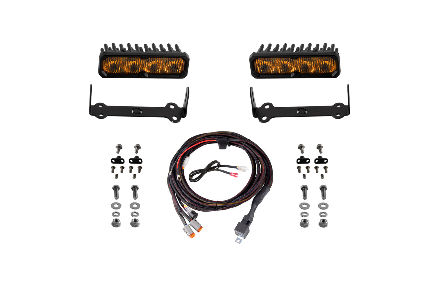 4Runner 2014 SS6 Sport LED Kit Yellow Fog