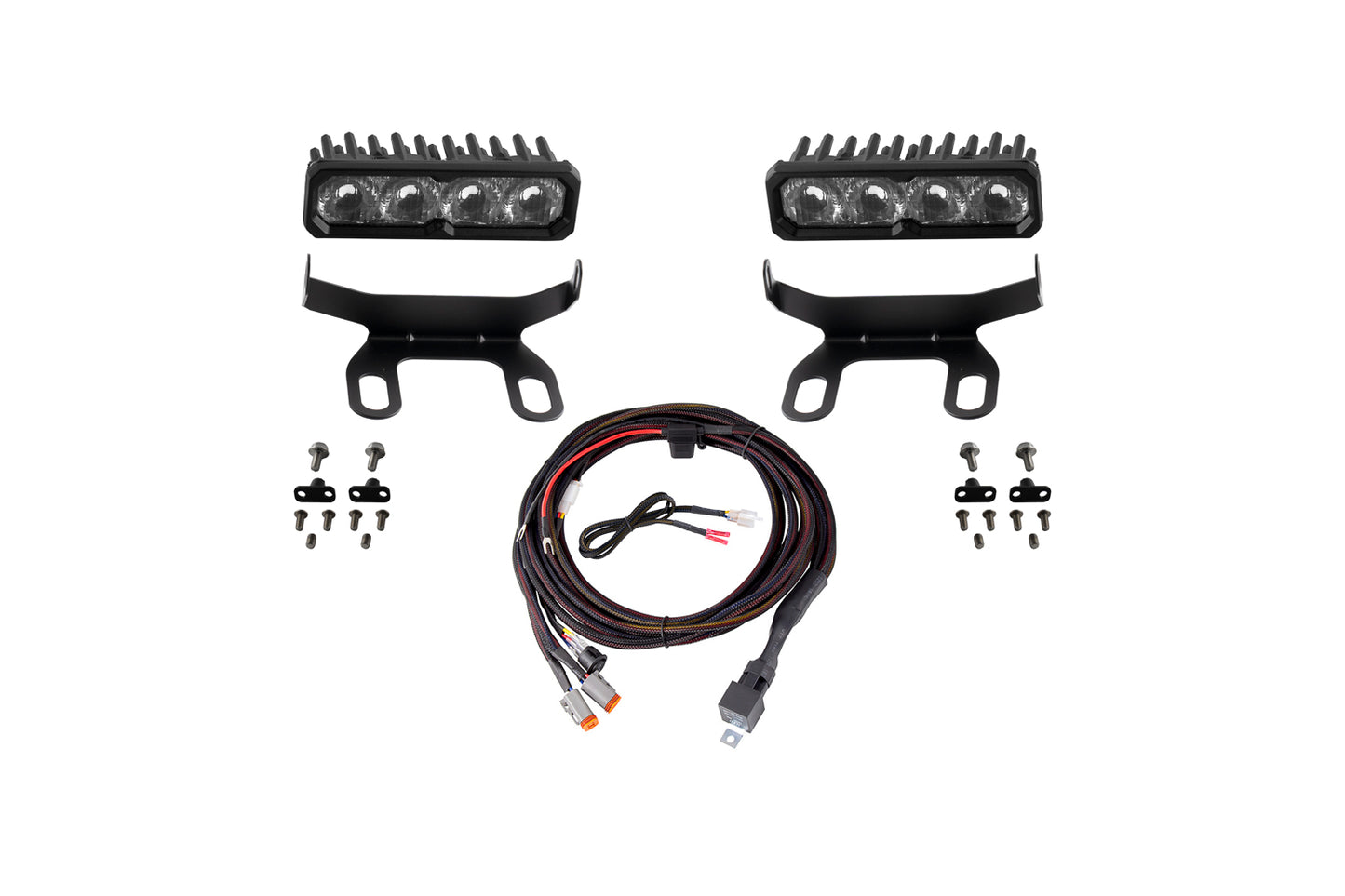 Ram 2013 Standard SS6 Max LED Kit White Driving