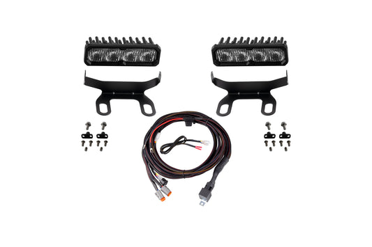 Ram 2013 Standard SS6 Max LED Kit White Fog