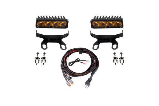 Ram 2013 Standard SS6 Max LED Kit Yellow Driving
