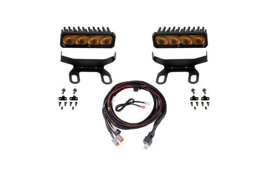 Ram 2013 Standard SS6 Max LED Kit Yellow Fog