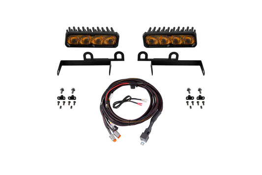 Ram 2013 SportExpress SS6 Pro LED Kit Yellow Fog