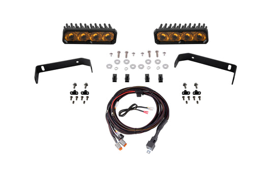Ranger 2019 SS6 Pro LED Kit Yellow Driving