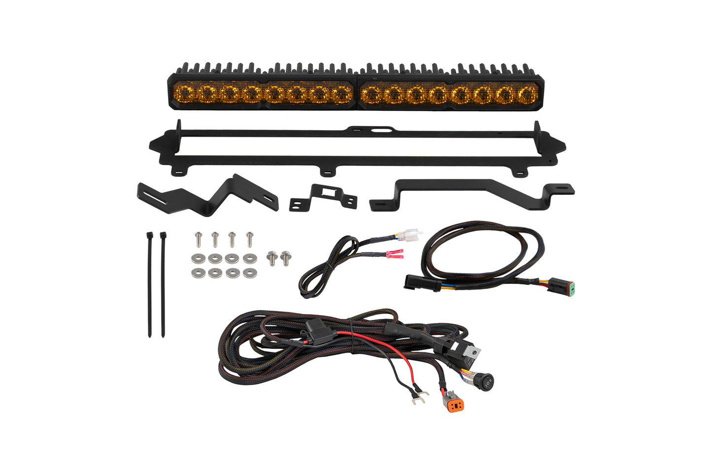 Tundra 2022 Pro Grille SS20 Pro LED Kit Yellow Combo