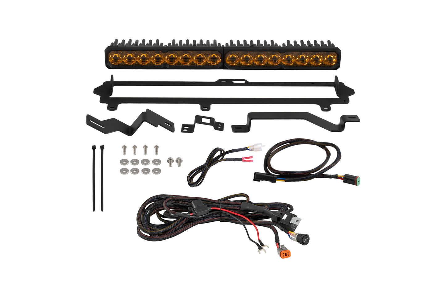 Tundra 2022 Pro Grille SS20 Pro LED Kit Yellow Driving