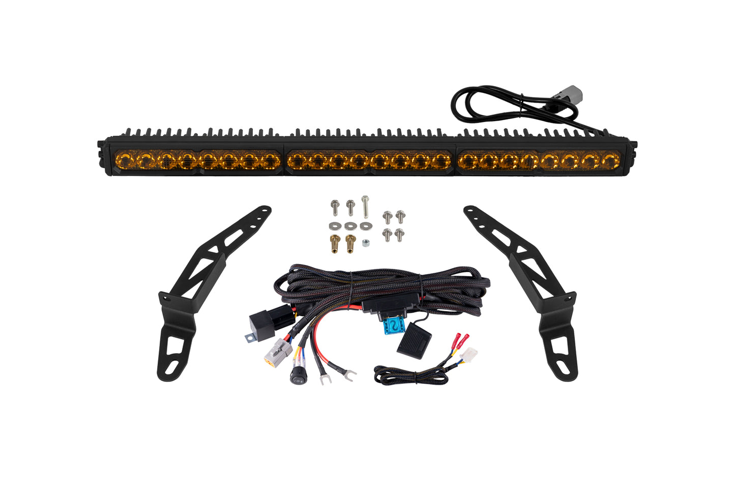 Jeep 2018 SS30 Bumper LED Kit Pro Yellow Driving