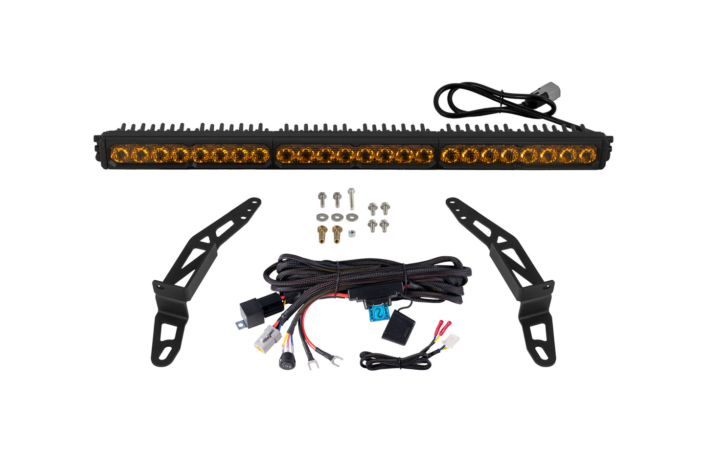 Jeep 2018 SS30 Bumper LED Kit Pro Yellow Combo