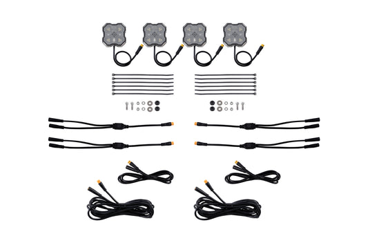 Rock Light Red/White M8 Add-On 4-Pack