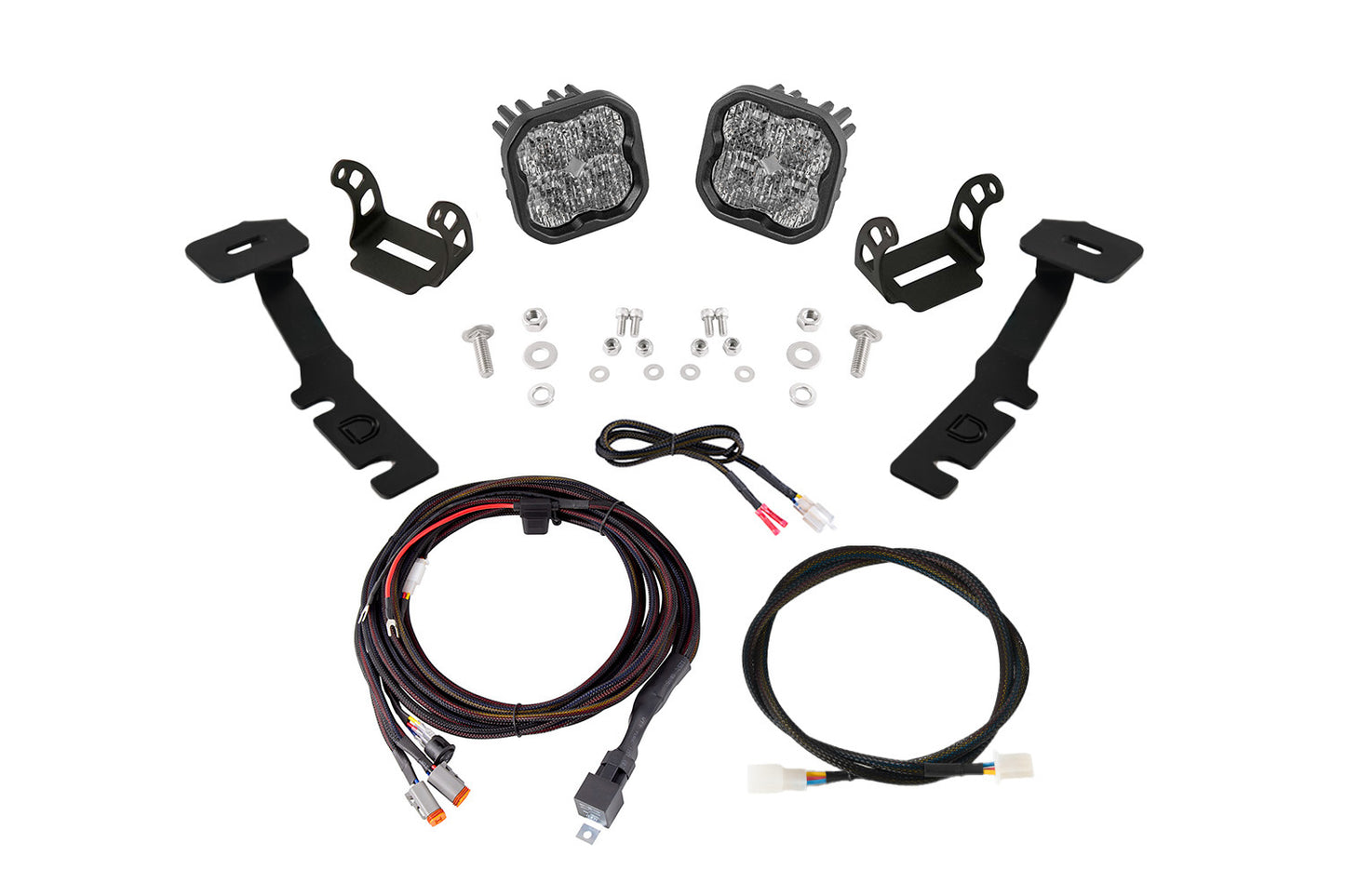 SS3 LED Ditch Light Kit for Toyota RAV4  Pro White Combo