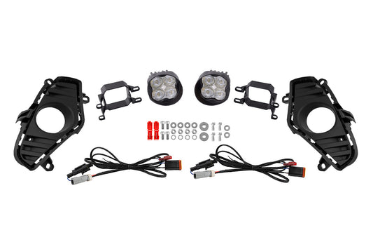 SS3 Fog Light Kit for 2022-2025 Toyota RAV4  White Sport