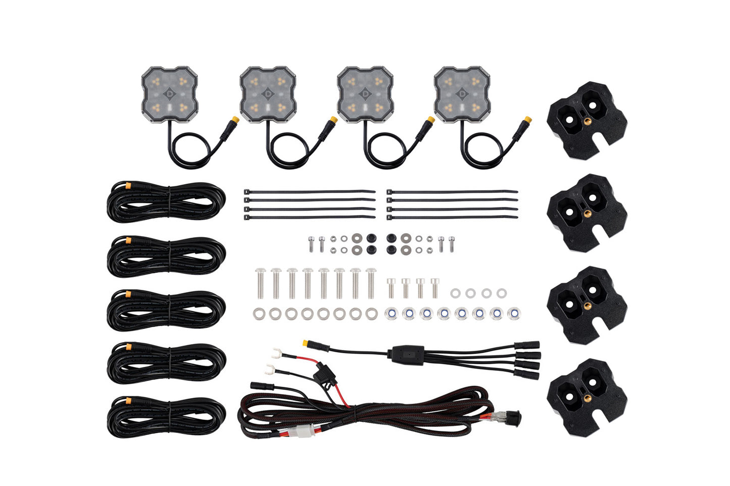 Roof Rack Scene Light Dual Color Amber/White Kit