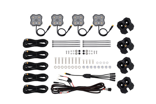 Roof Rack Scene Light Dual Color Amber/White Kit