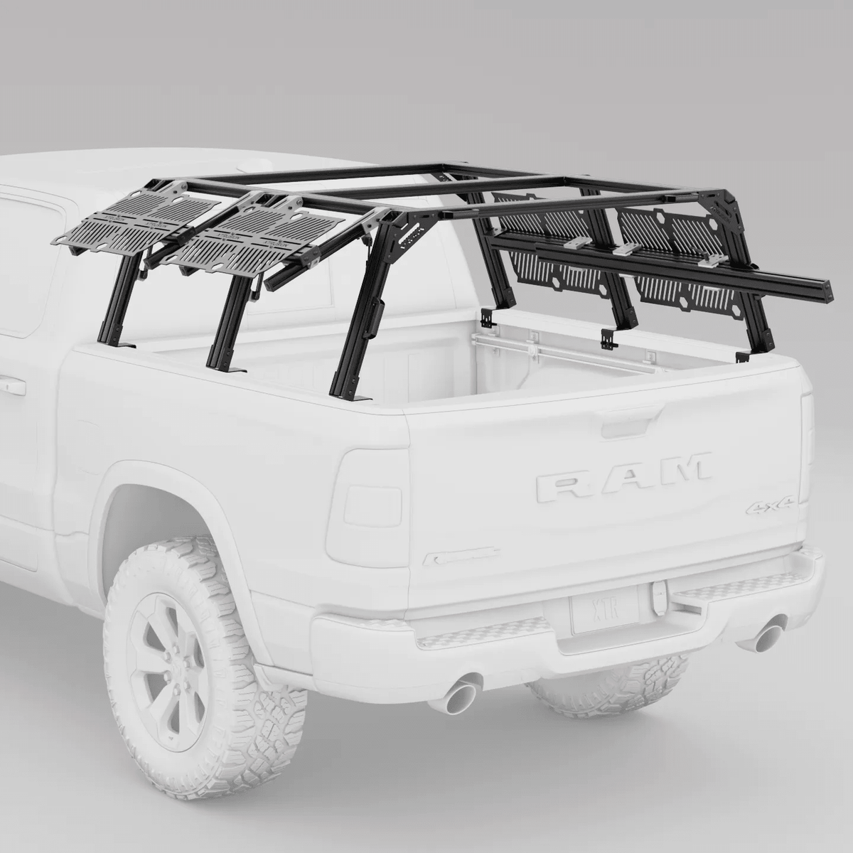 Ram 1500 Pre-configured Bed Rack (Straight Bed) | XTR3 Popular Builds + MOLLE Packages