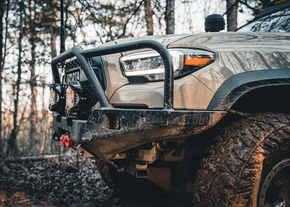 Toyota Tacoma 3rd Gen (2016-2023) Hi-Lite Overland Front Bumper [Bull Bar]