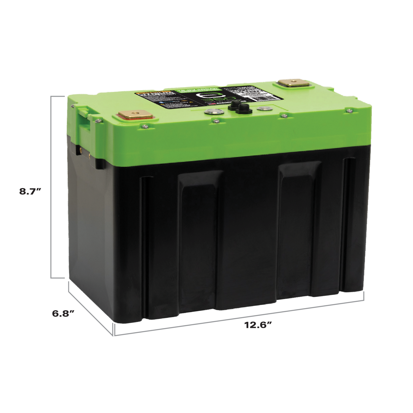 12V 100Ah LiFePO4 Lithium Battery – Group 27, SmartTalk™ & VHC™