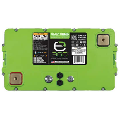 12V 100Ah LiFePO4 Lithium Battery – Group 27, SmartTalk™ & VHC™