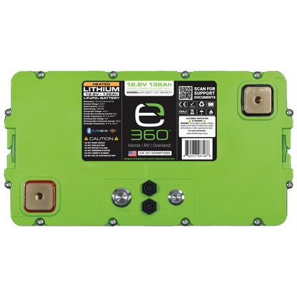 12V 132Ah LiFePO4 Lithium Battery – Group 27, SmartTalk™ & VHC™