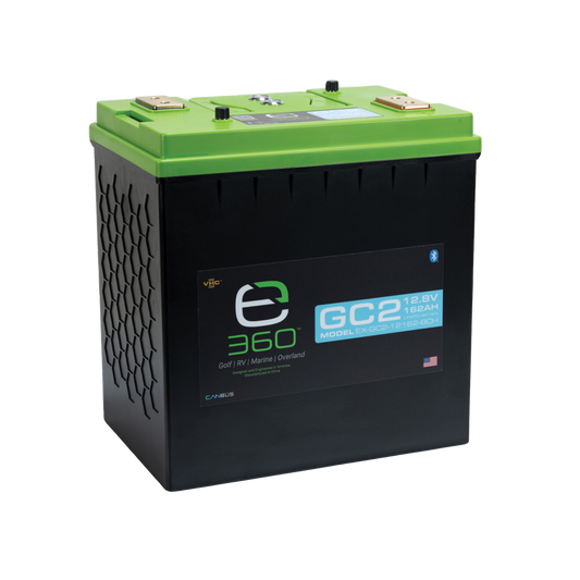 12V 162Ah LiFePO4 Lithium Battery – GC2, SmartTalk™ & VHC™ | Expion360