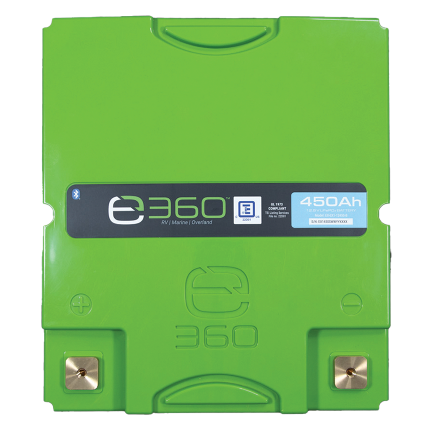 12V 450Ah LiFePO4 Lithium Battery – EX1 SmartTalk™