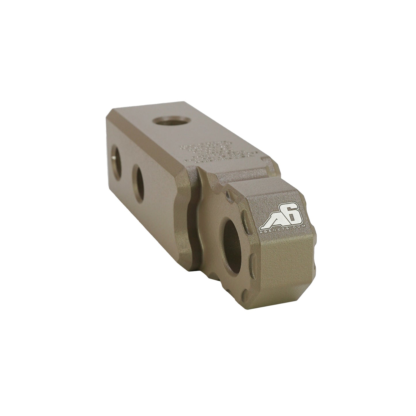 Agency 6 Recovery Hitch Shackle Block - 2" Receiver