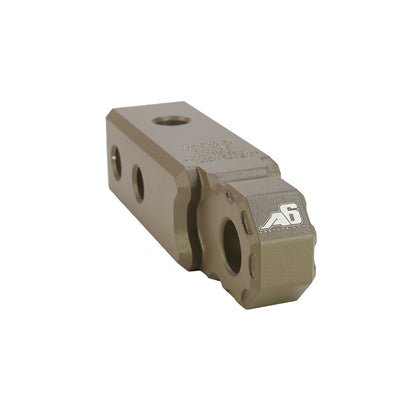 Agency 6 Recovery Hitch Shackle Block - 2" Receiver