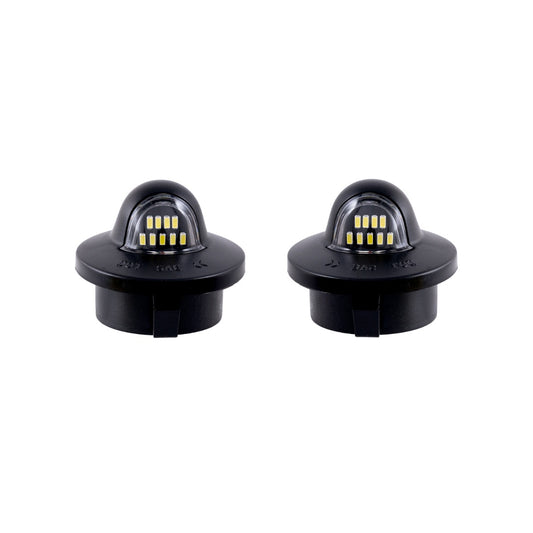 2000-2005 Ford Excursion LED License Plate Lights Pair, Clear Form Lighting