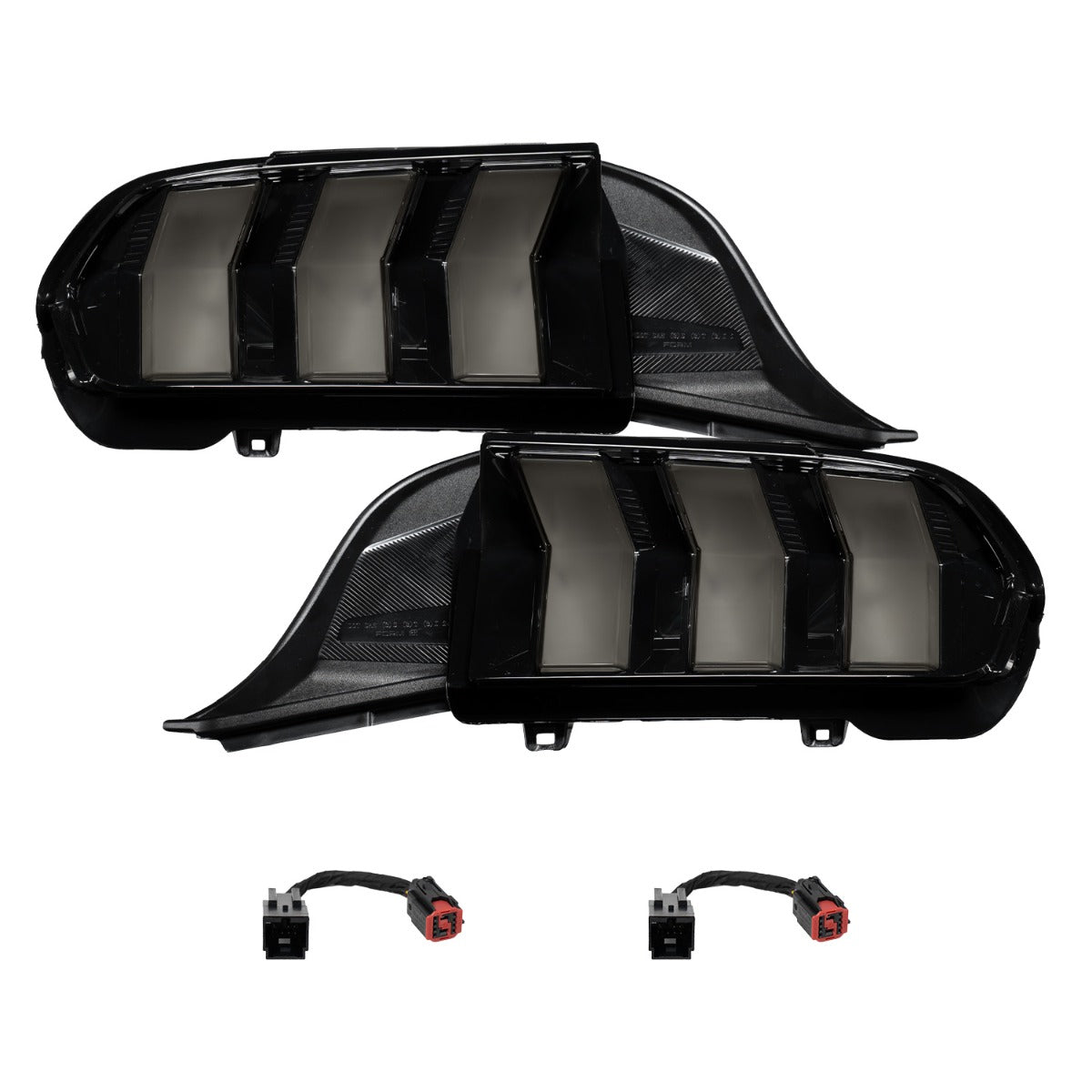 2024+ Ford Mustang Sequential LED Tail Lights Smoked (pair)