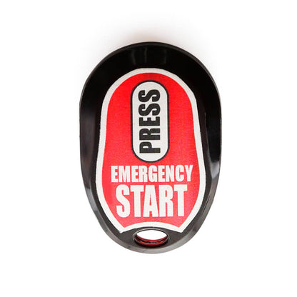 top view emergency start button