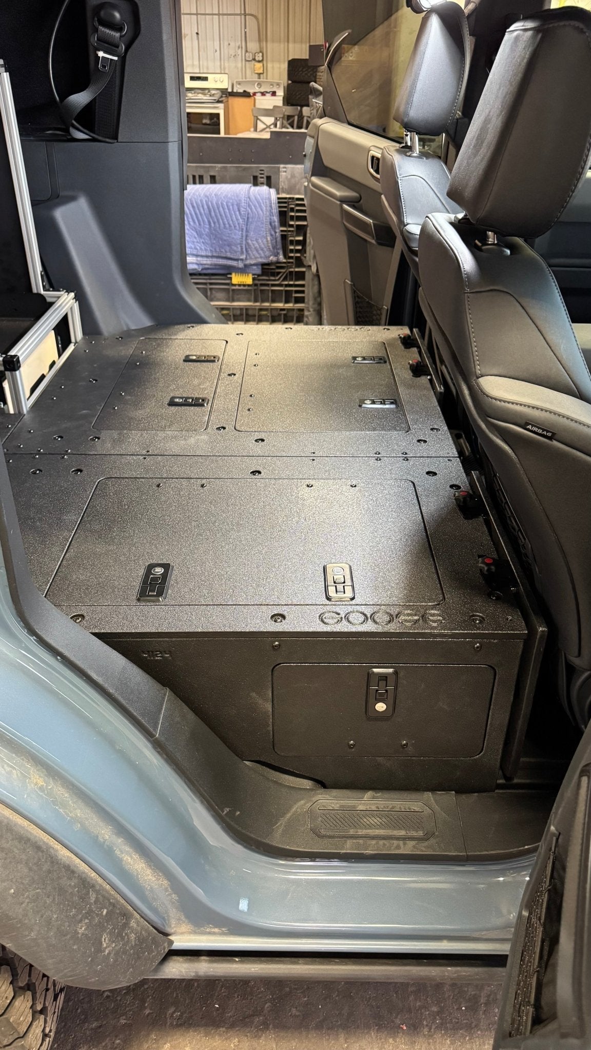 Ford - Bronco - 2021-Present - 6th Gen - 4 Door - Explore Series -  Seat Delete - Second Row - Low Profile