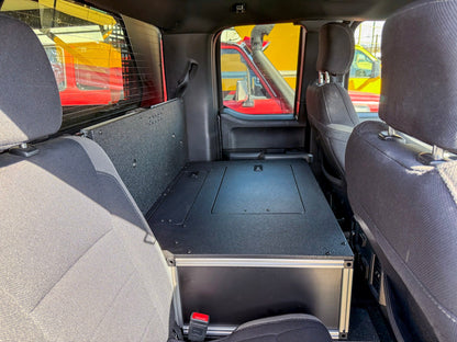 Ford - F150 - 2015-Present - 13th-14th Gen - Super Cab - without the center mounted B&O Subwoofer - Explore Series - Single Drawer Module - With Fitted Top Plate