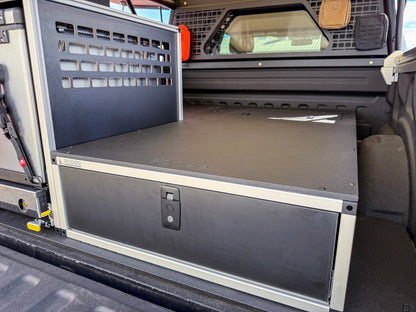 Ford F150 Raptor 2015-2020 2nd Gen. SuperCrew - Truck Bed Sleep Deck Drawer with Cubbie