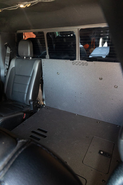 Ford Super Duty F250-F550 2017-Present 4th & 5th Gen. Crew Cab - Second Row Seat Delete Plate System