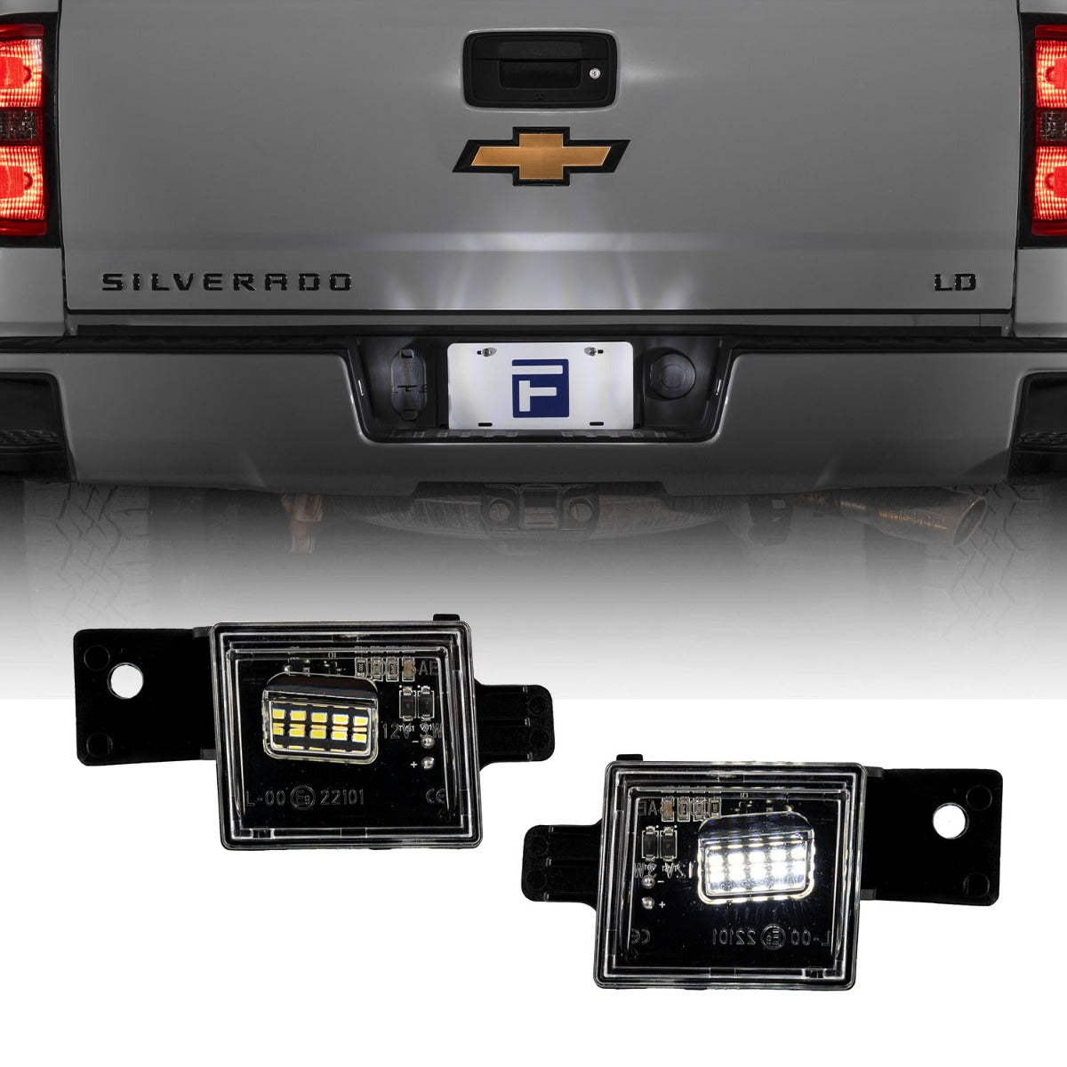 Form Lighting Chevrolet/GMC LED License Plate Lights (pair)