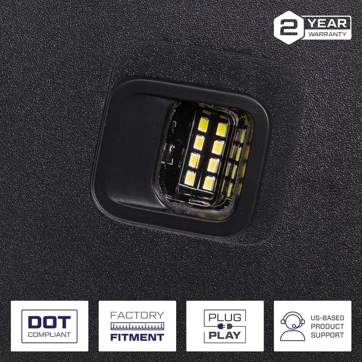 Form Lighting Chevrolet/GMC LED License Plate Lights (pair)