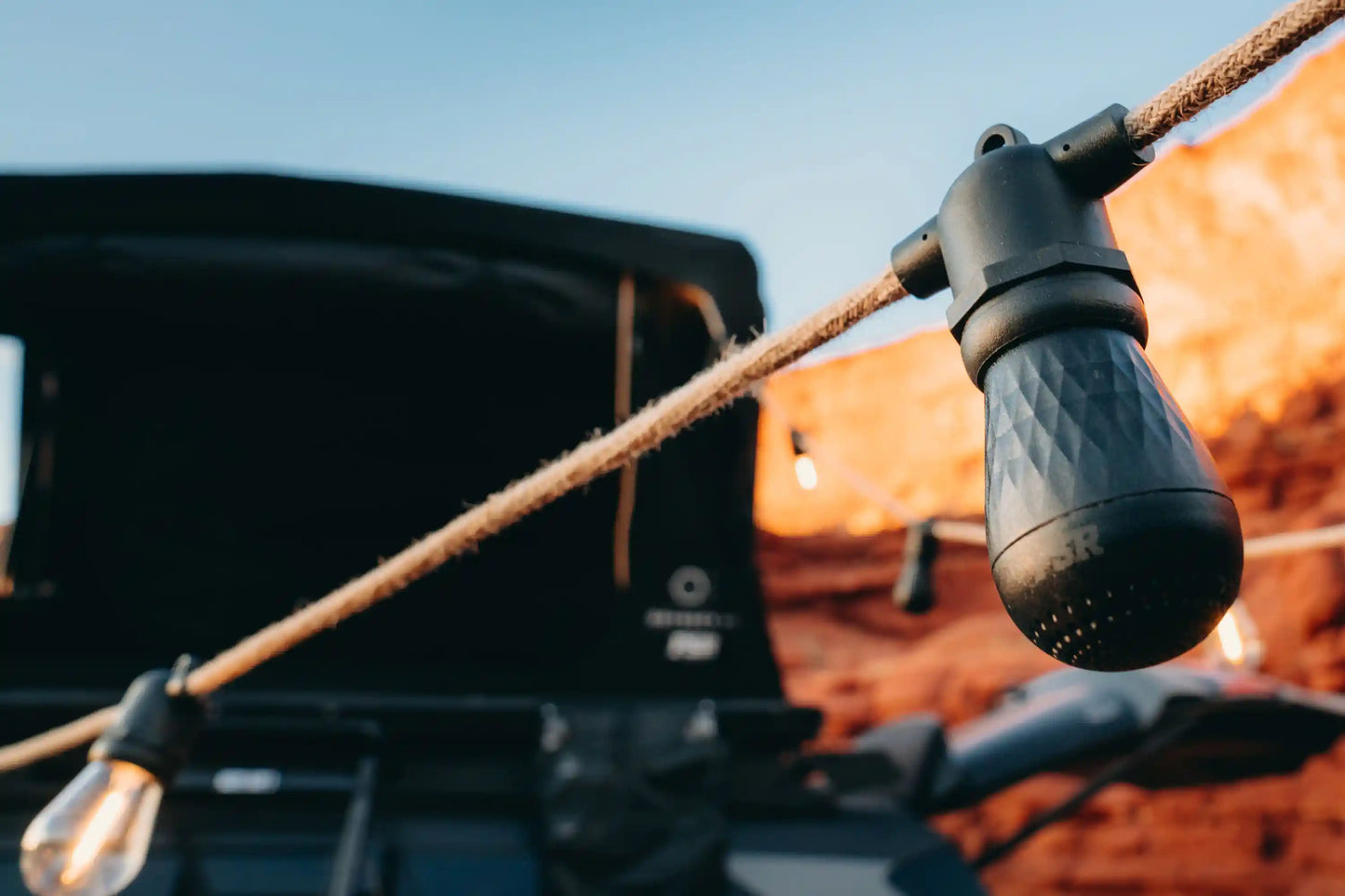 Camping String Lights with Speakers