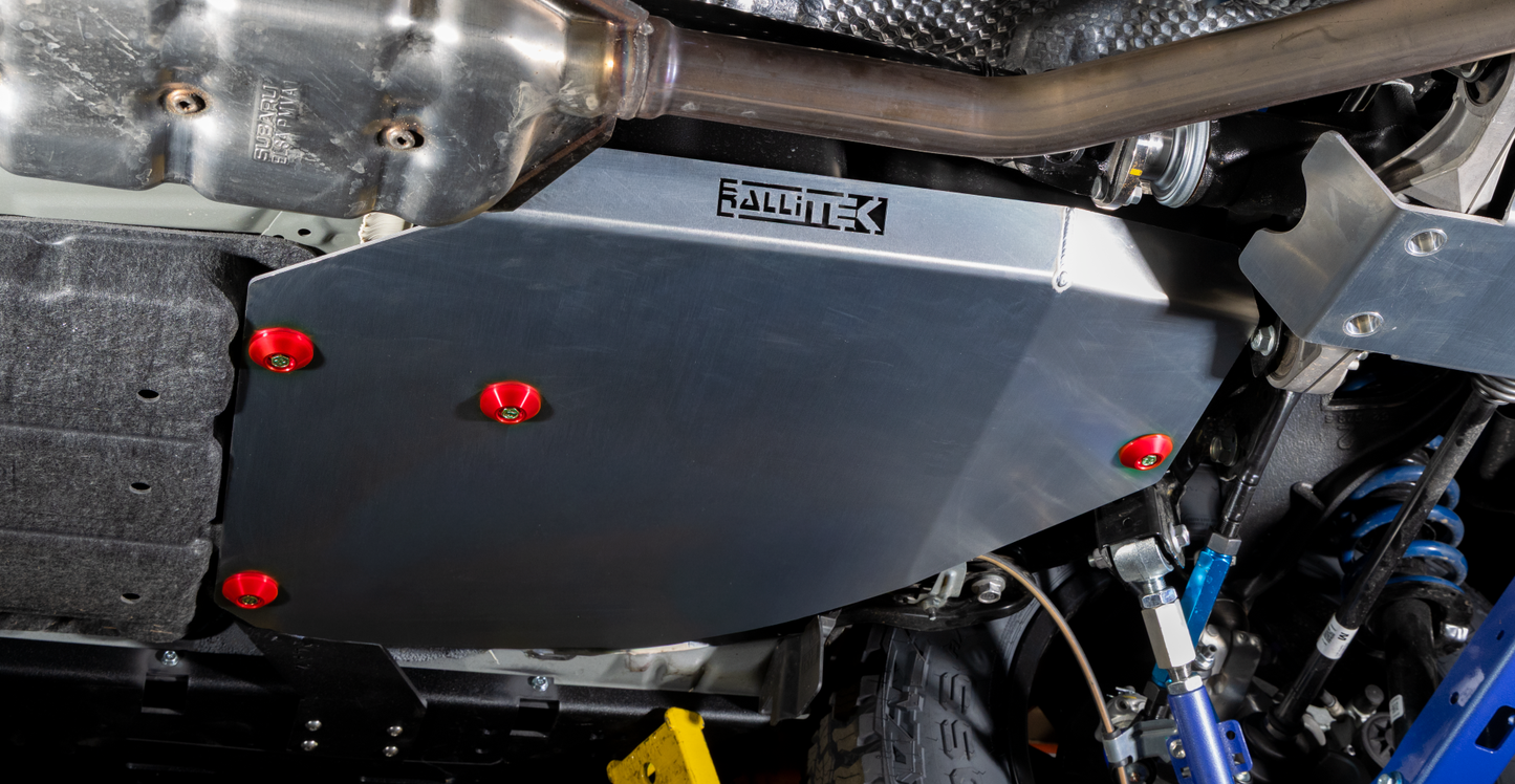 Gas Tank Skid Plates - Fits 19-24 Subaru Forester & Wilderness